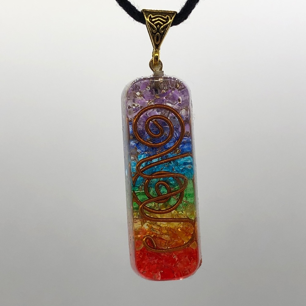 Chakra pendant 7 layer ORGONE energy